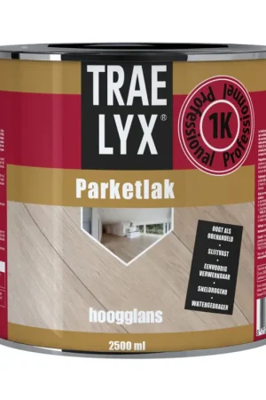 Trae Lyx Parketlak Hoogglans Rechtstreeks Van De Fabrikant